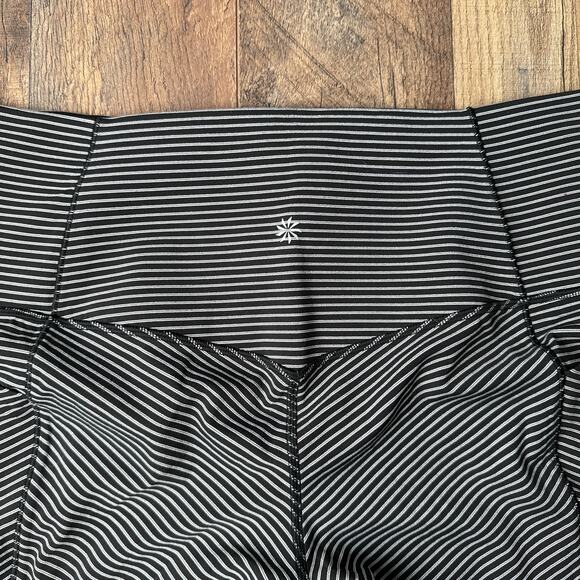 Athleta‎ Satulation Stash Pocket II Textured Leggings Women's Large Cropped NWT - Picture 9 of 14